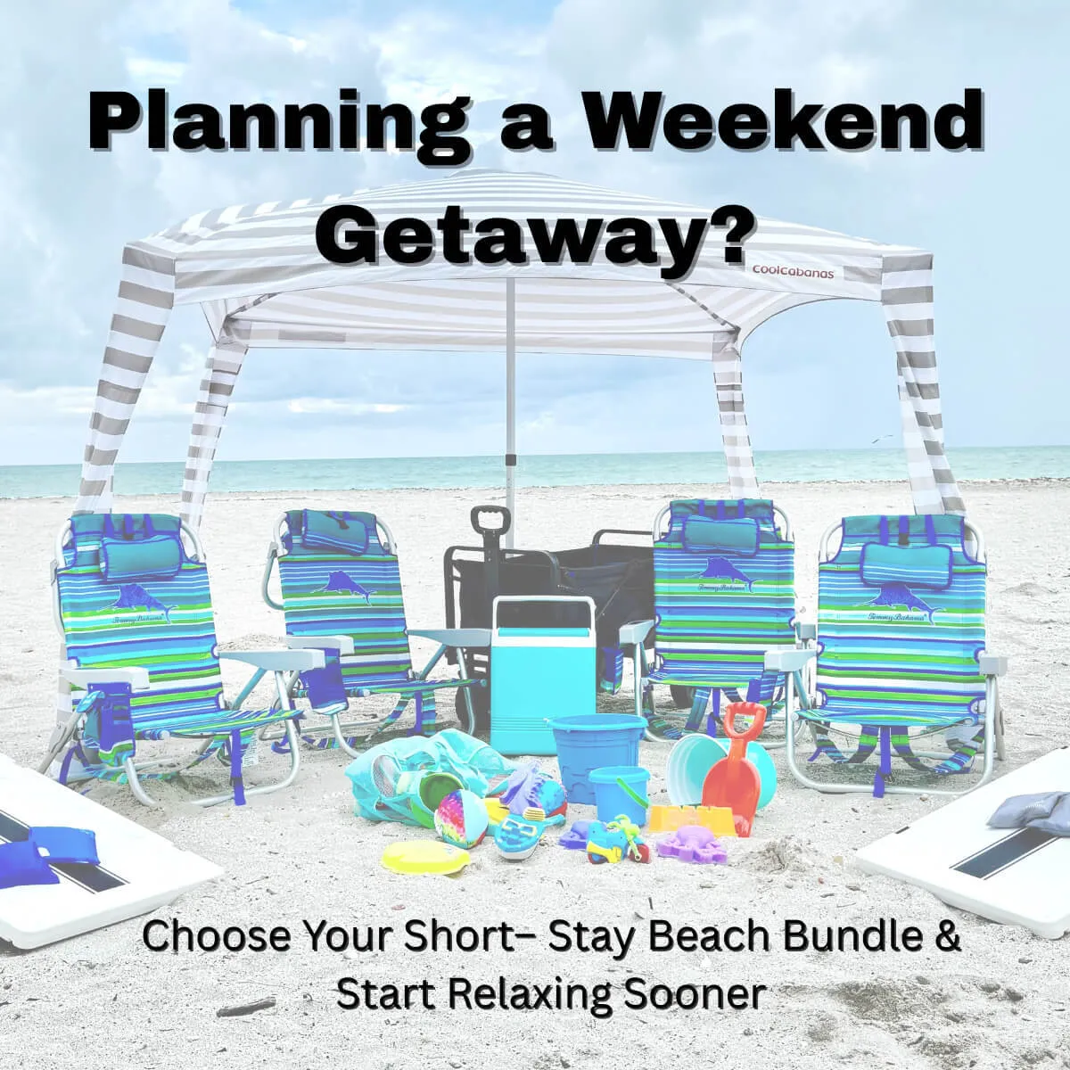 Short Stay Beach Gear Bundle Rentals