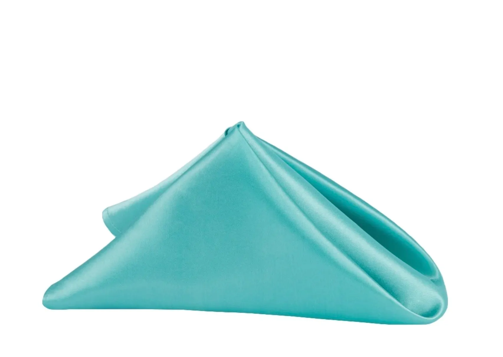Satin Tiffany Blue Napkin