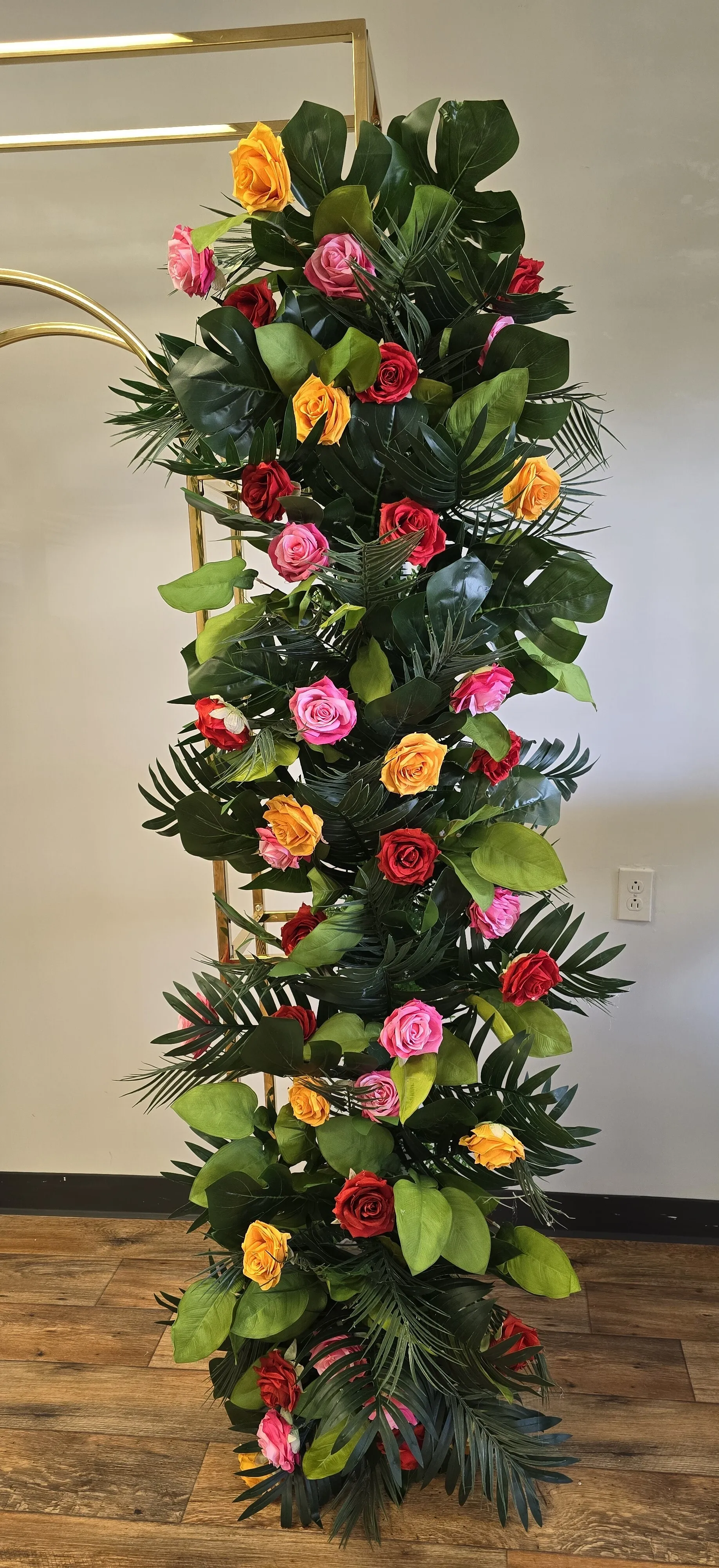 3ft Summer Floral Runner Rental | Jackson TN 