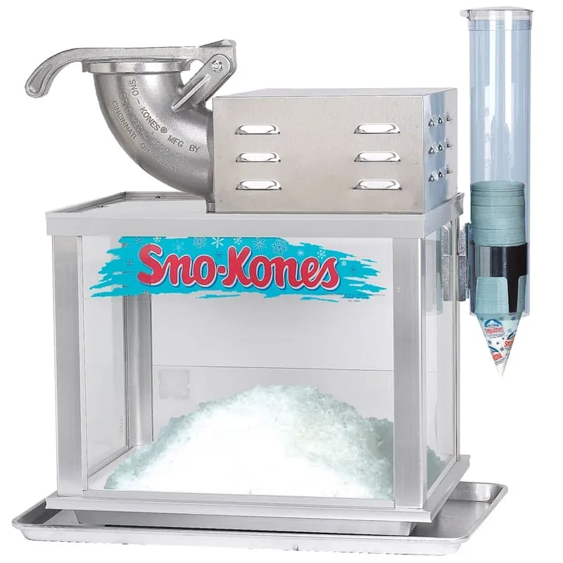 Snow cone machine
