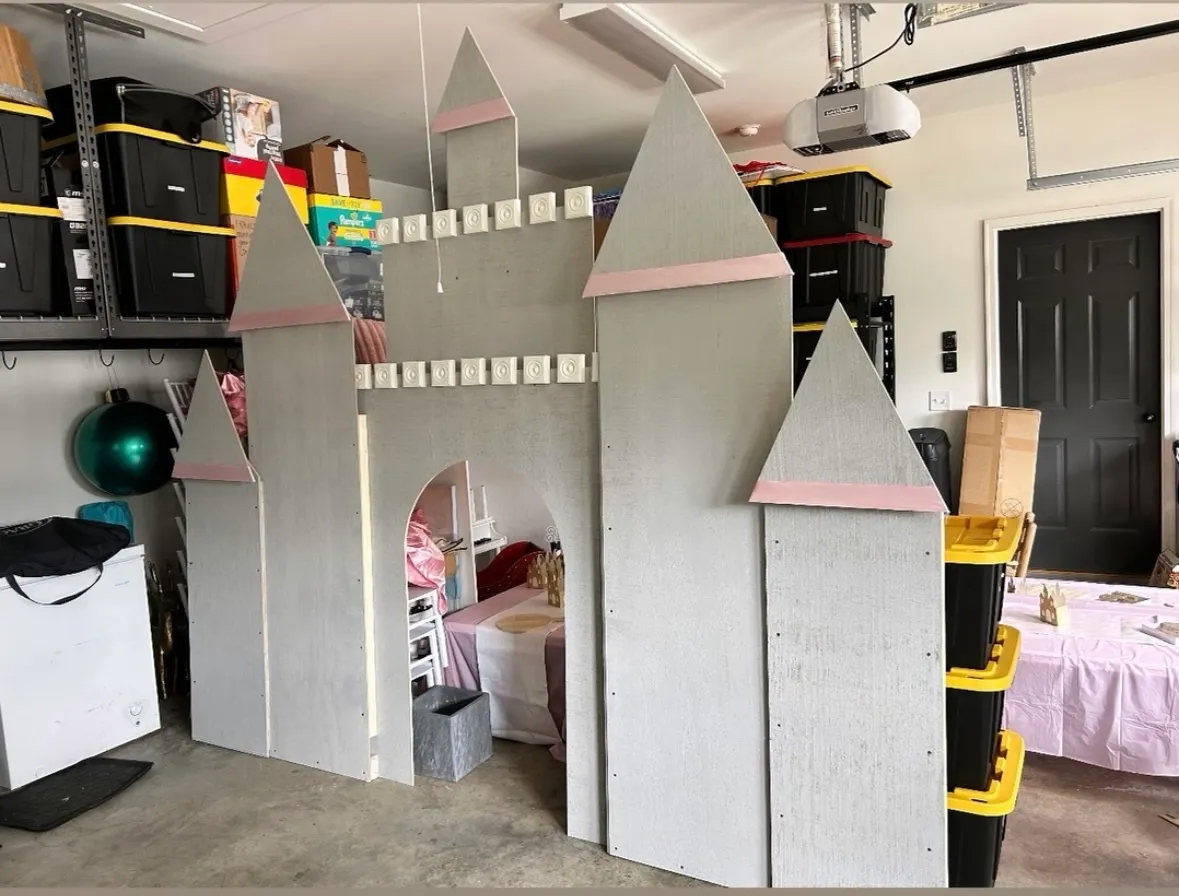 Princess Castle Backdrop