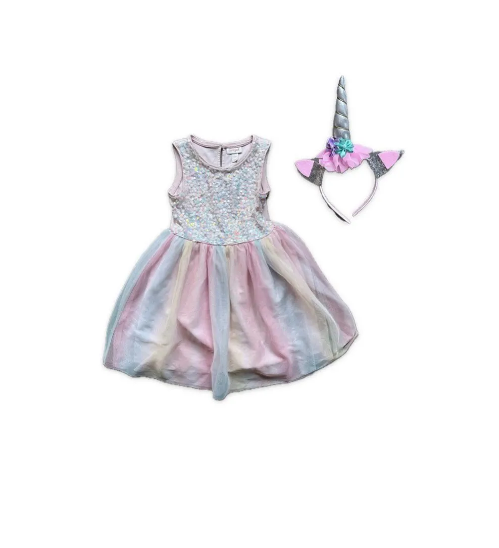 Unicorn Princess Costume - Size 6