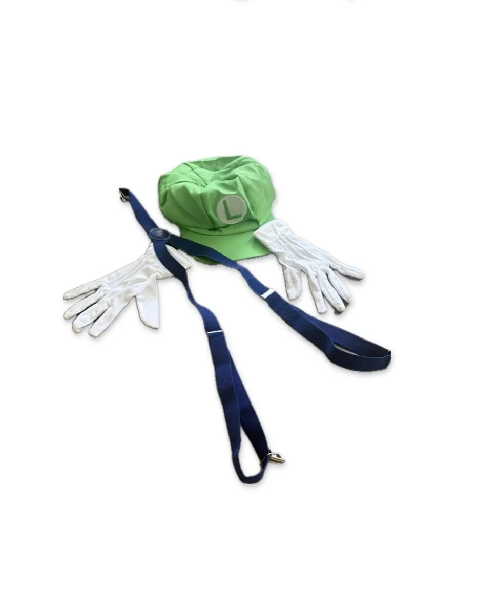 Super Mario Luigi Costume - One Size