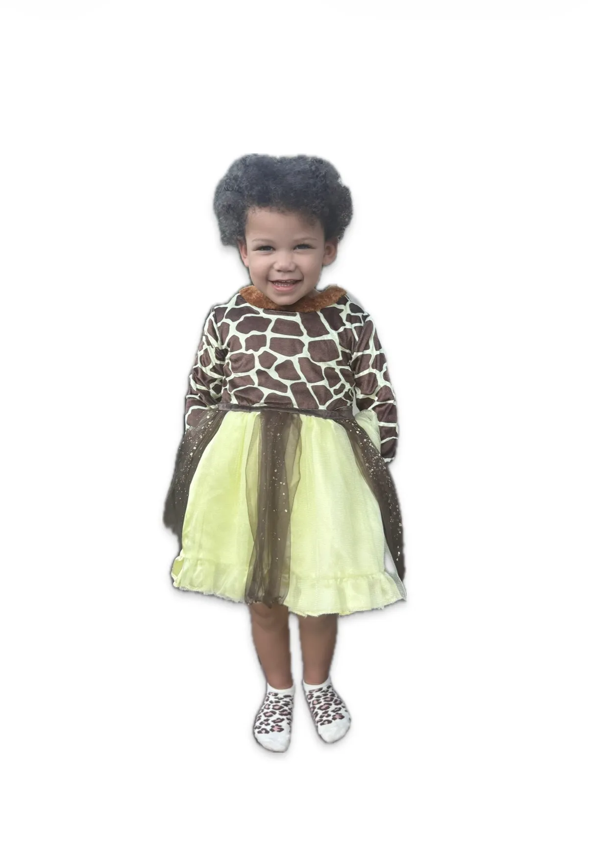 Giraffe Princess Costume - Size 3T