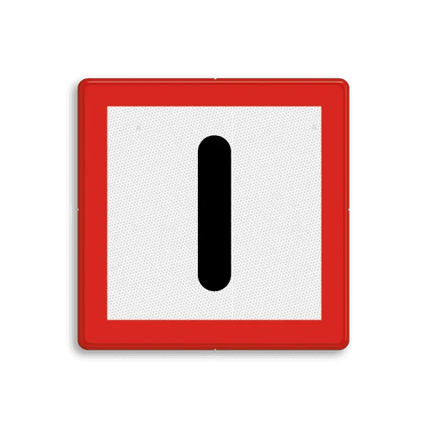 BPR B8 scheepvaartbord