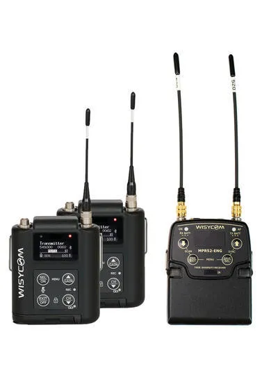 Wisycom kit MPR52 ENG + 2 Transmitters MTP60