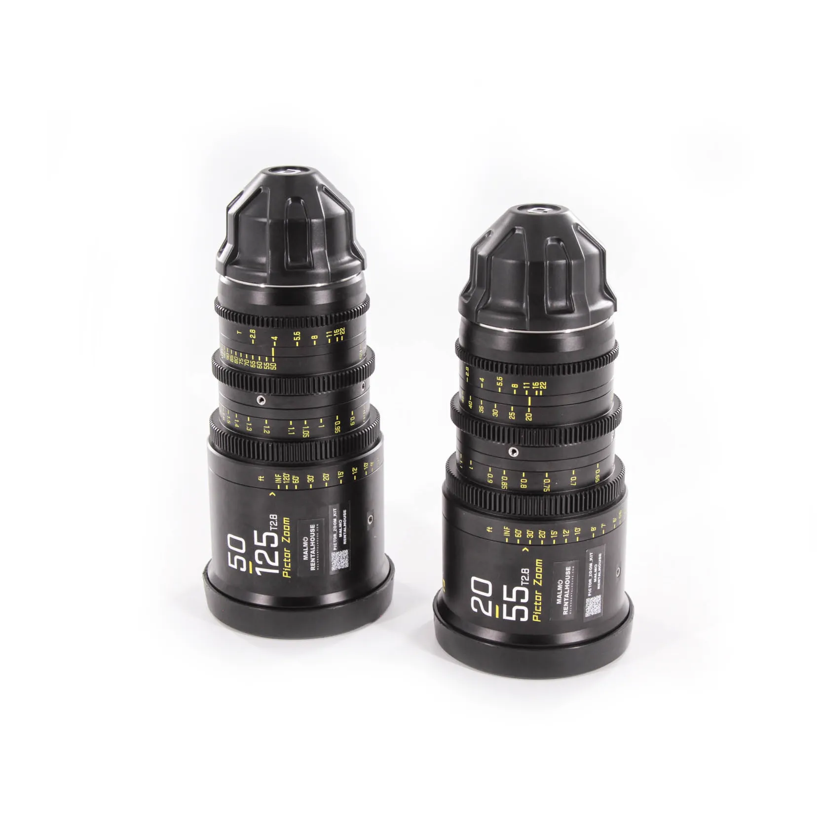 DZOFilm Pictor T2.8 Super35 Zoom 2-Lins Kit (PL & EF Mount) 20-55mm, 50-125mm 