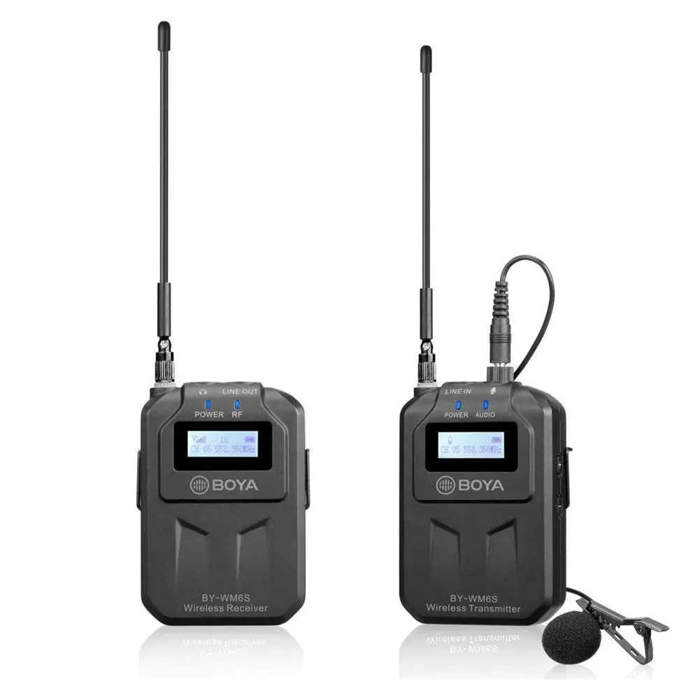 Boya WM6S Wireless system