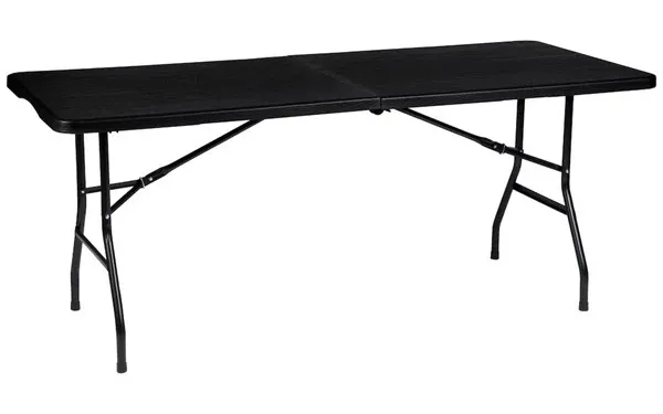 Hopfällbart bord 180x74x74 cm
