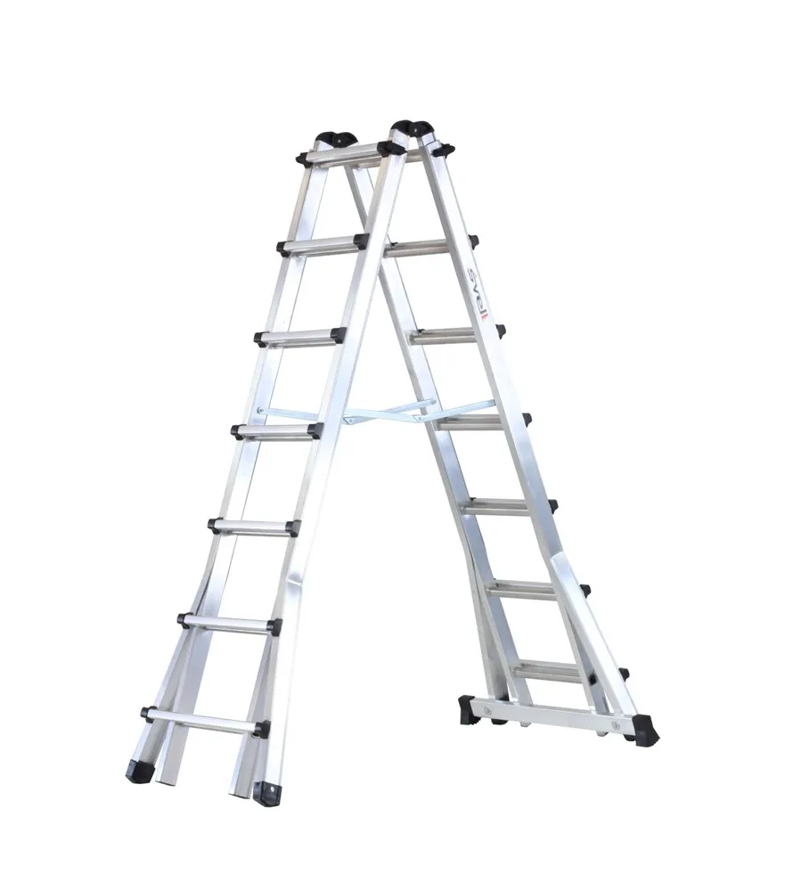 TELESKOPSTEGE WIBE JUSTERBAR 2,95-5,31M 9+9 STEG