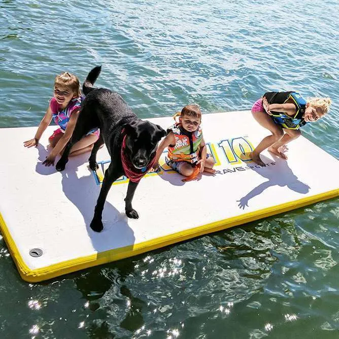 Inflatable 10' Whoosh Swim Mat