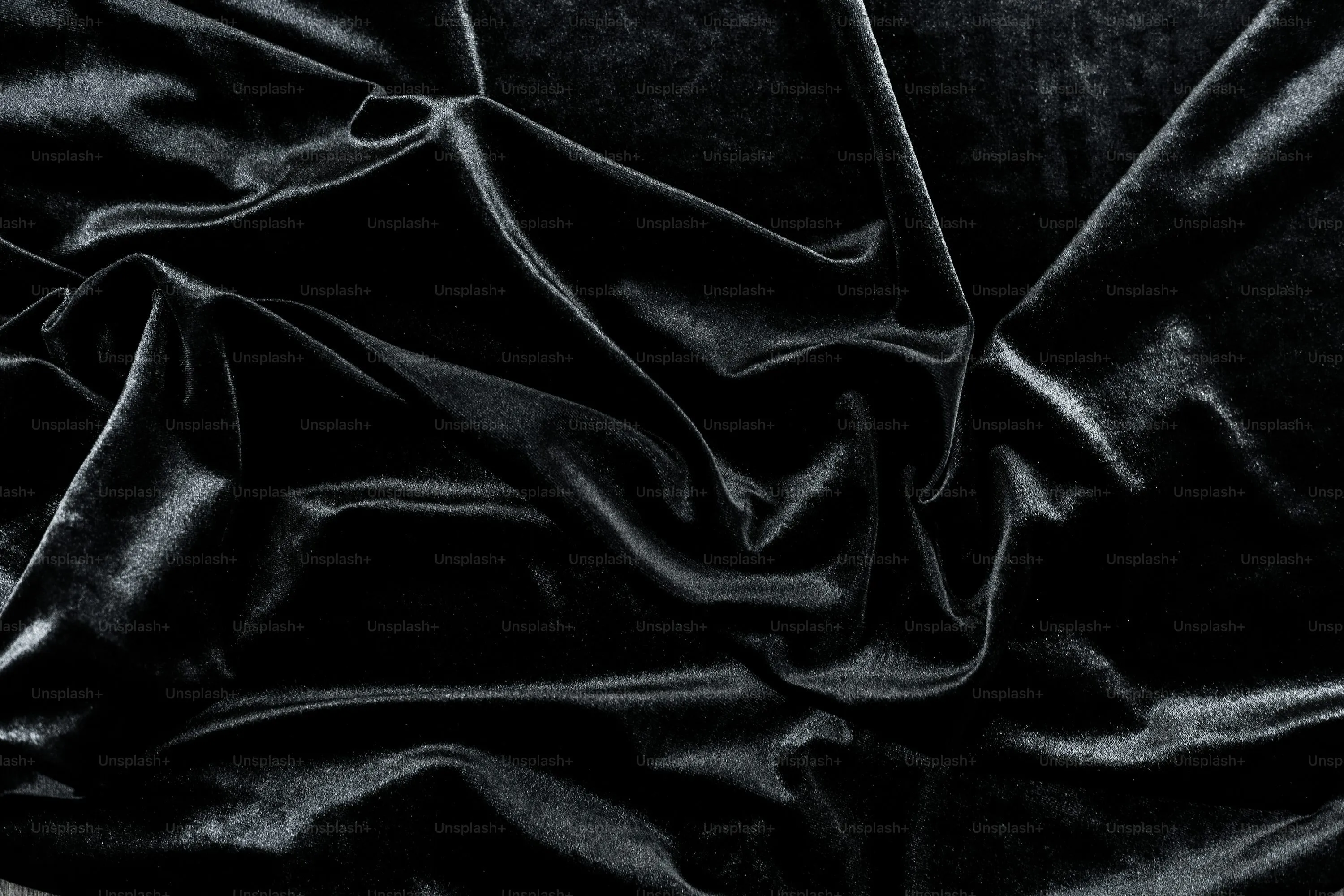 Black Velvet Tablecloth 