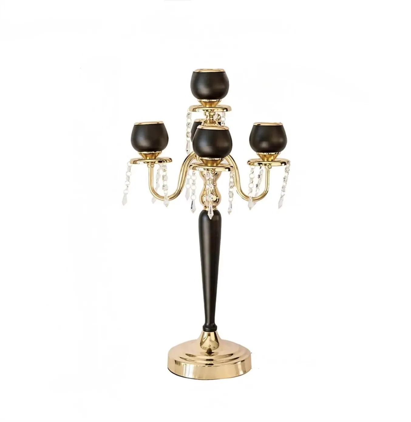Black and Gold Candelabra