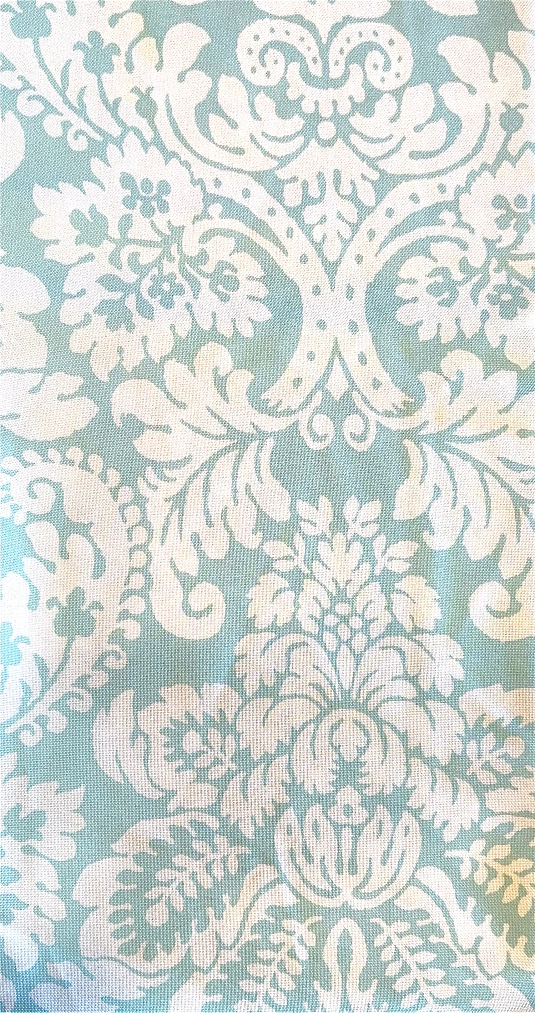 Teal Medallion Tablecloth