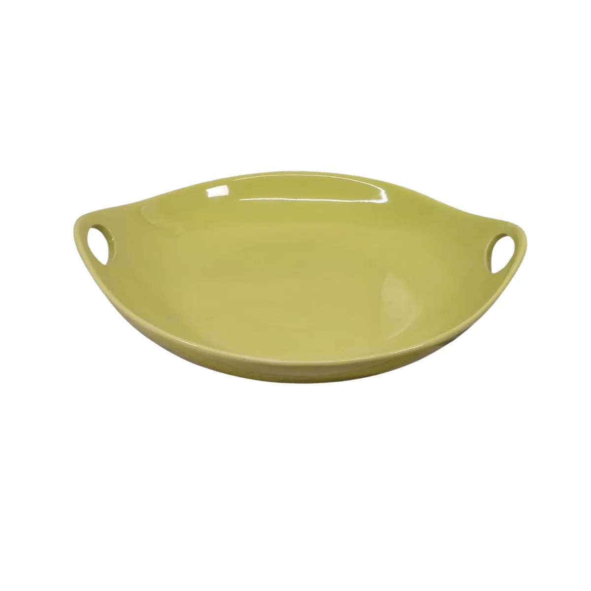 Yellow Oval Platter