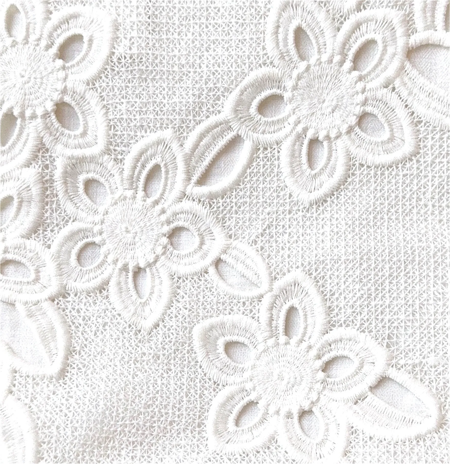 Cotton Floral Lace Tablecloth