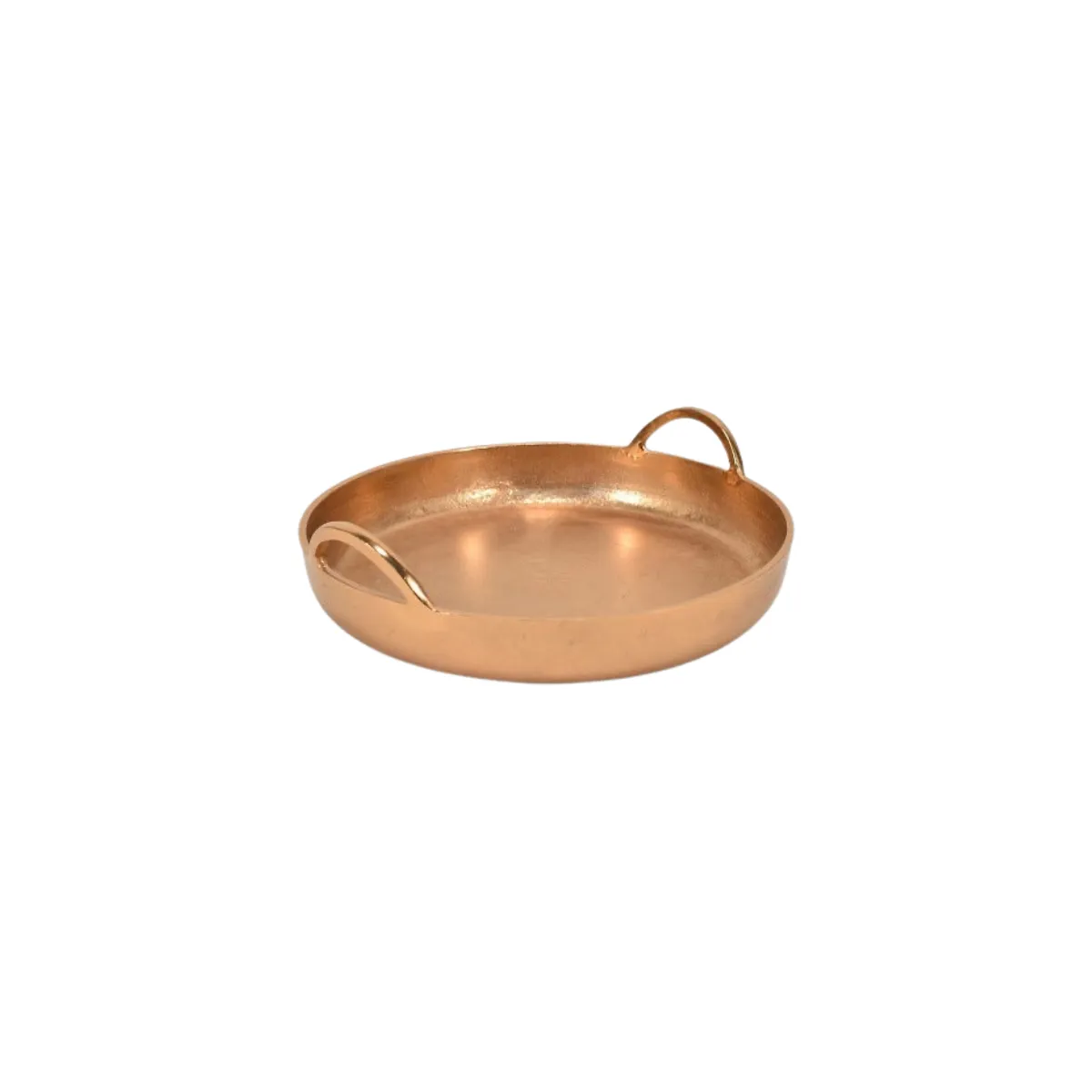 Copper Halo Tray with Handles