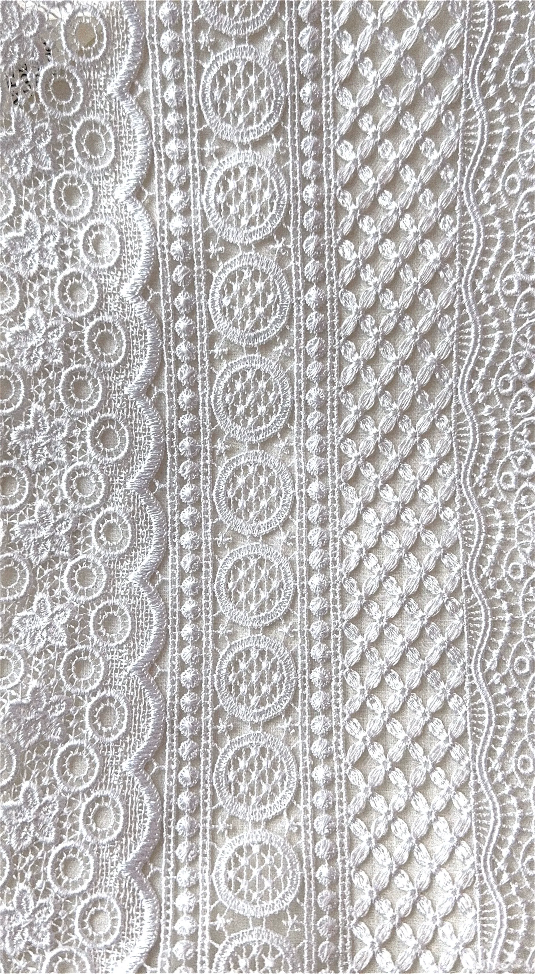 Stripe Bridal Lace Tablecloth