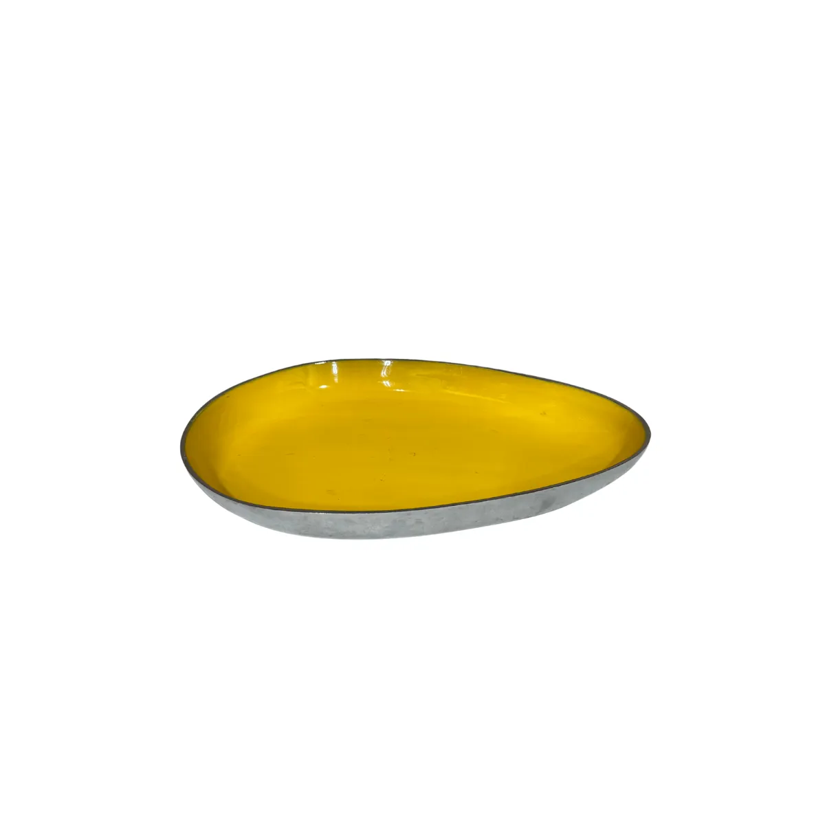 Yellow Enamel Tray