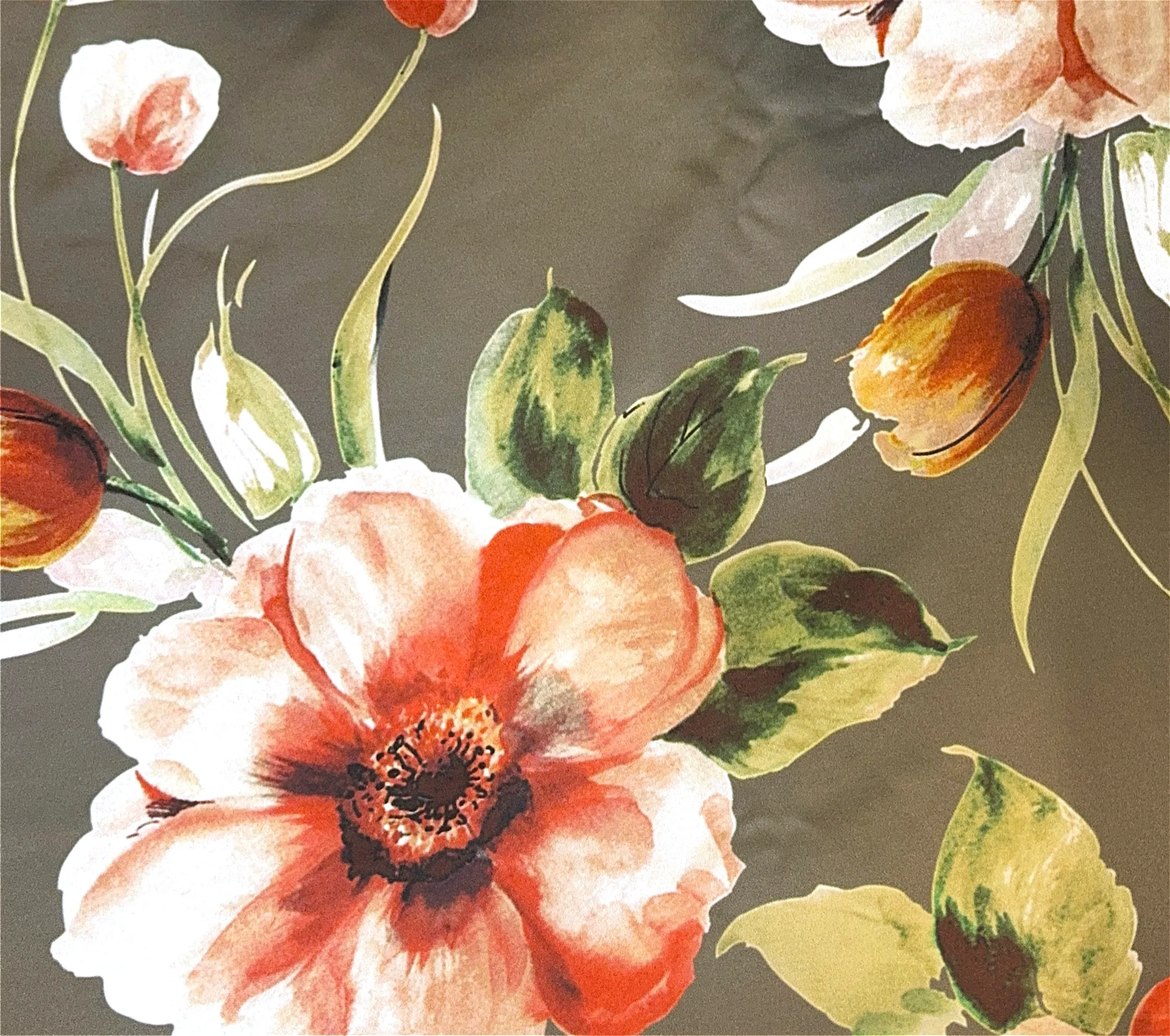 Sage Floral Tablecloth 