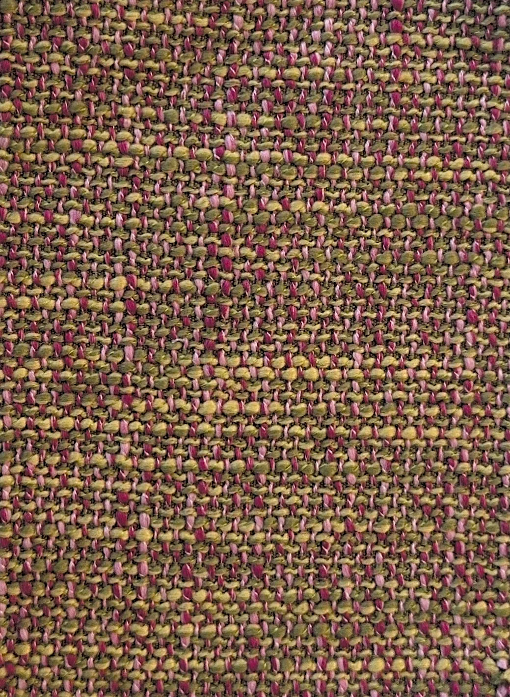 Pink Green Tweed Tablecloth