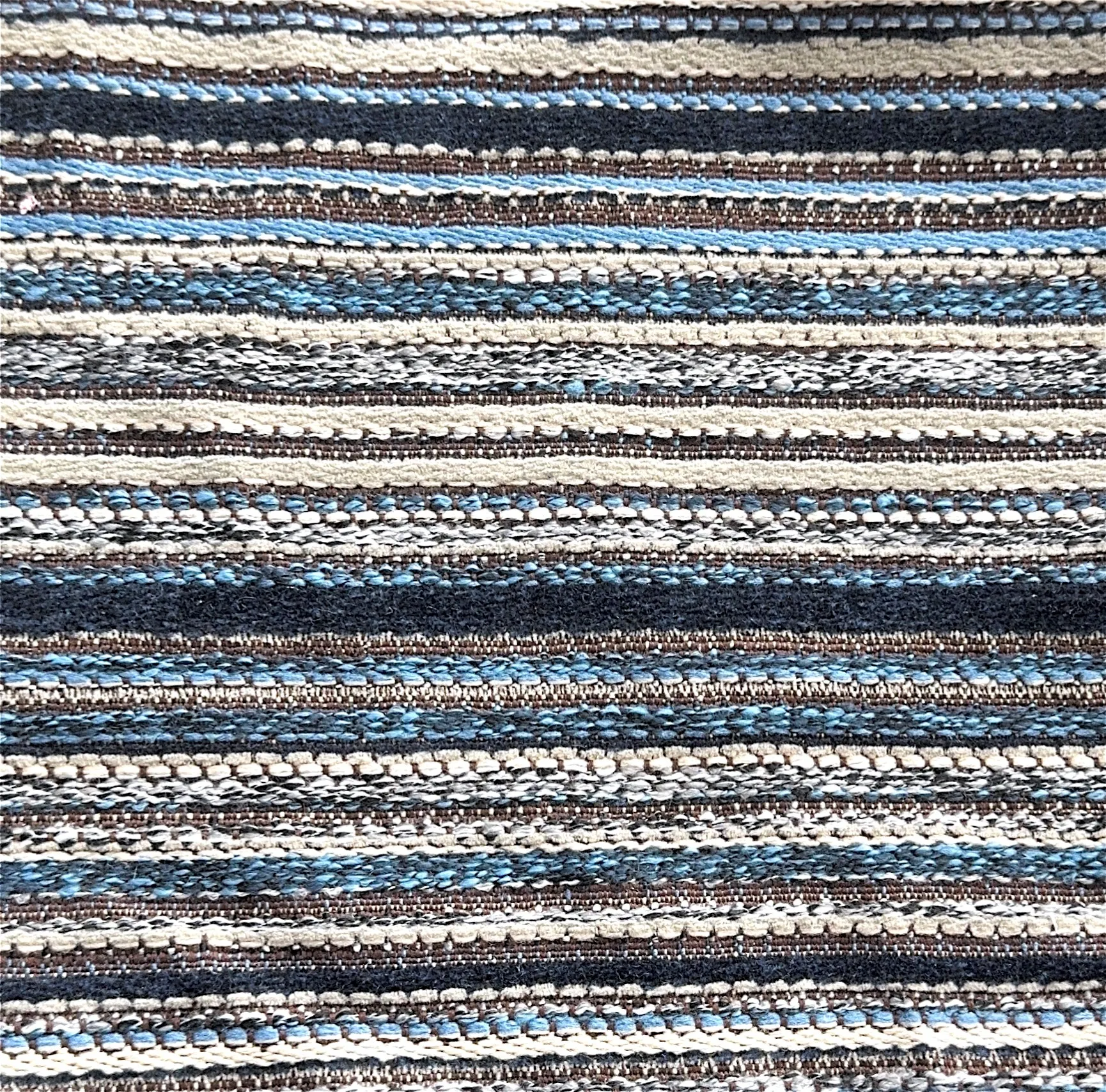 Blue Texture Stripe Tablecloth