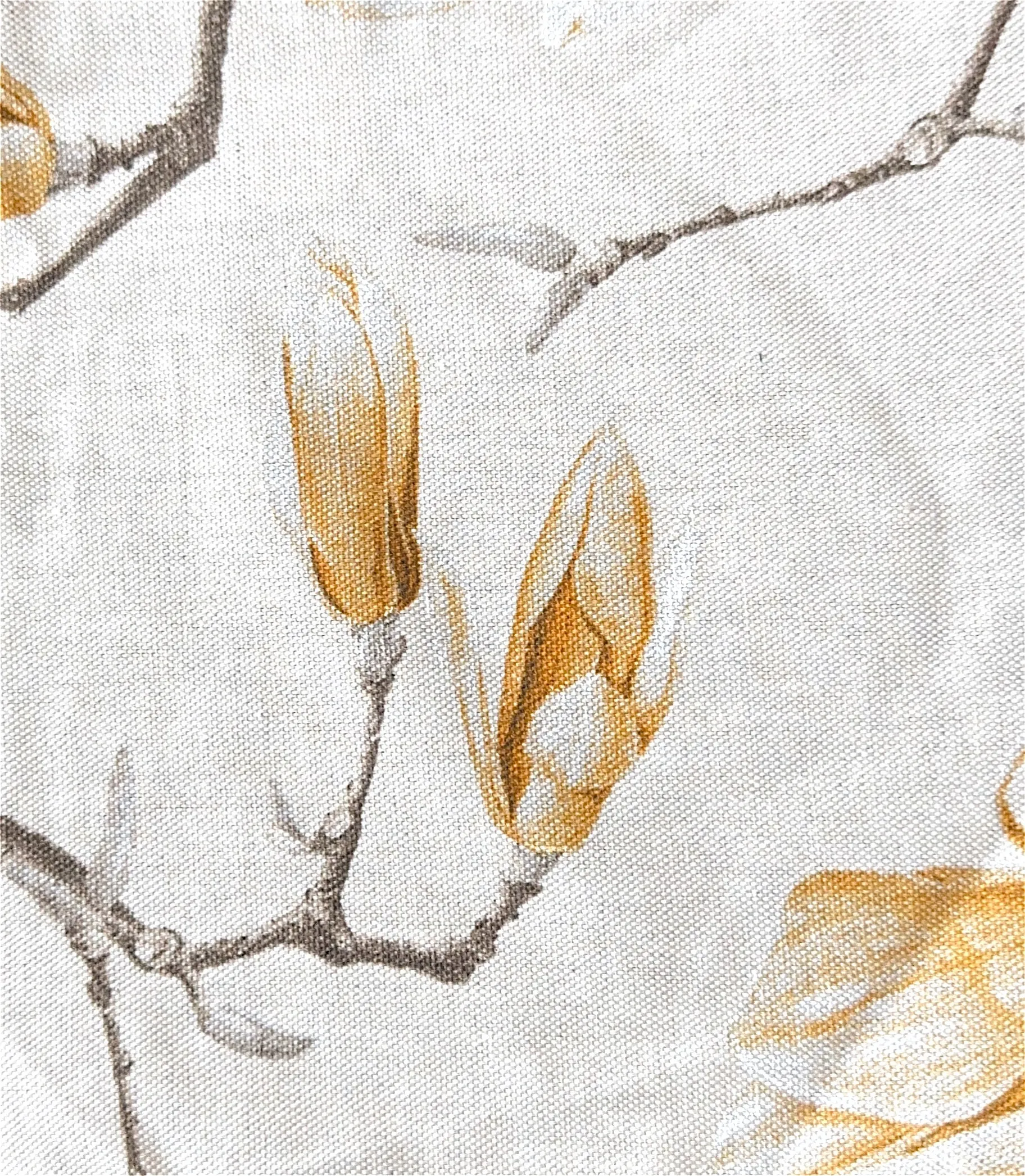 Yellow Tulip Floral Tablecloth