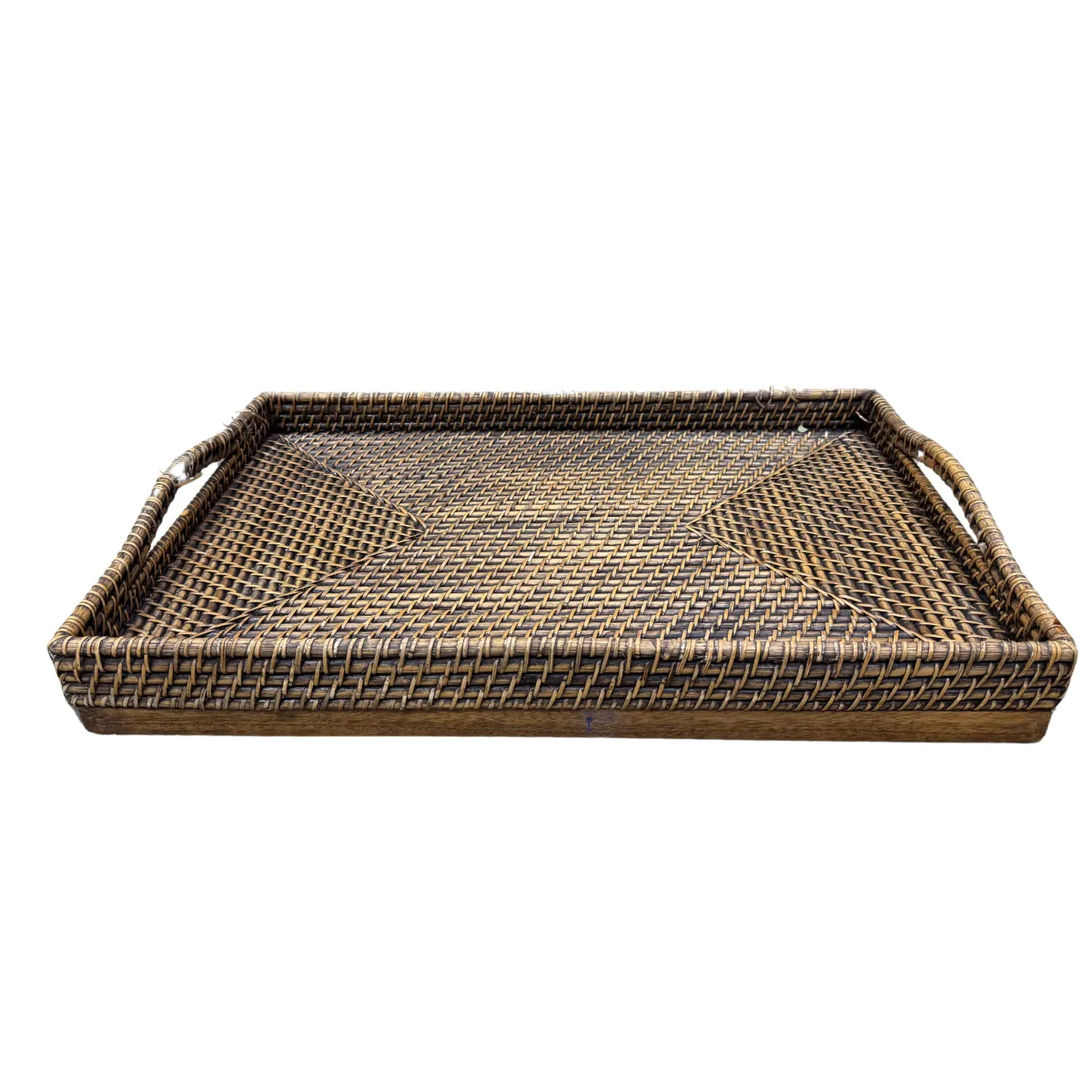 Woven Rattan Tray
