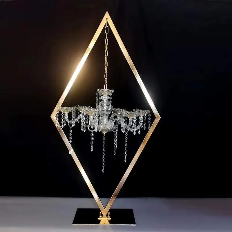 Silver Diamond Candelabra