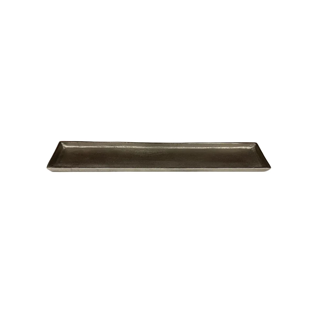 Silver Long Rectangle Tray