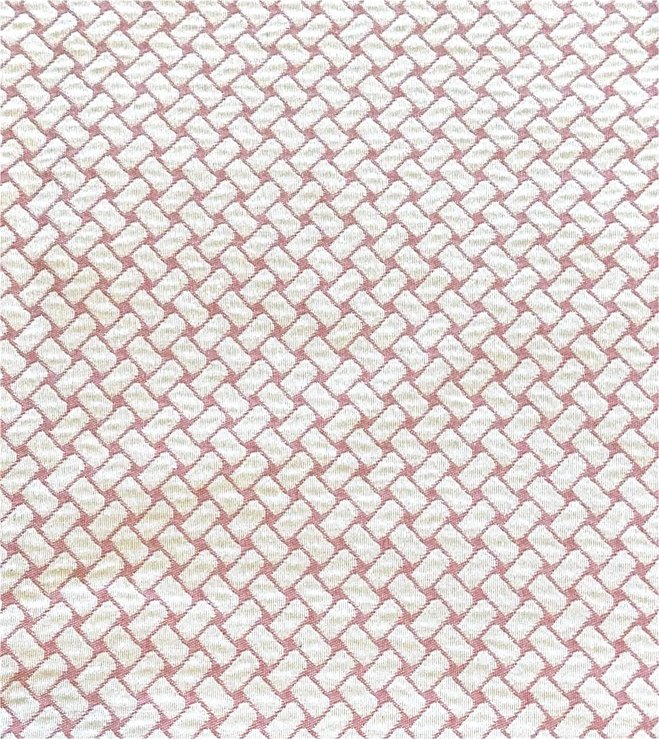 Pink Weave Tablecloth 