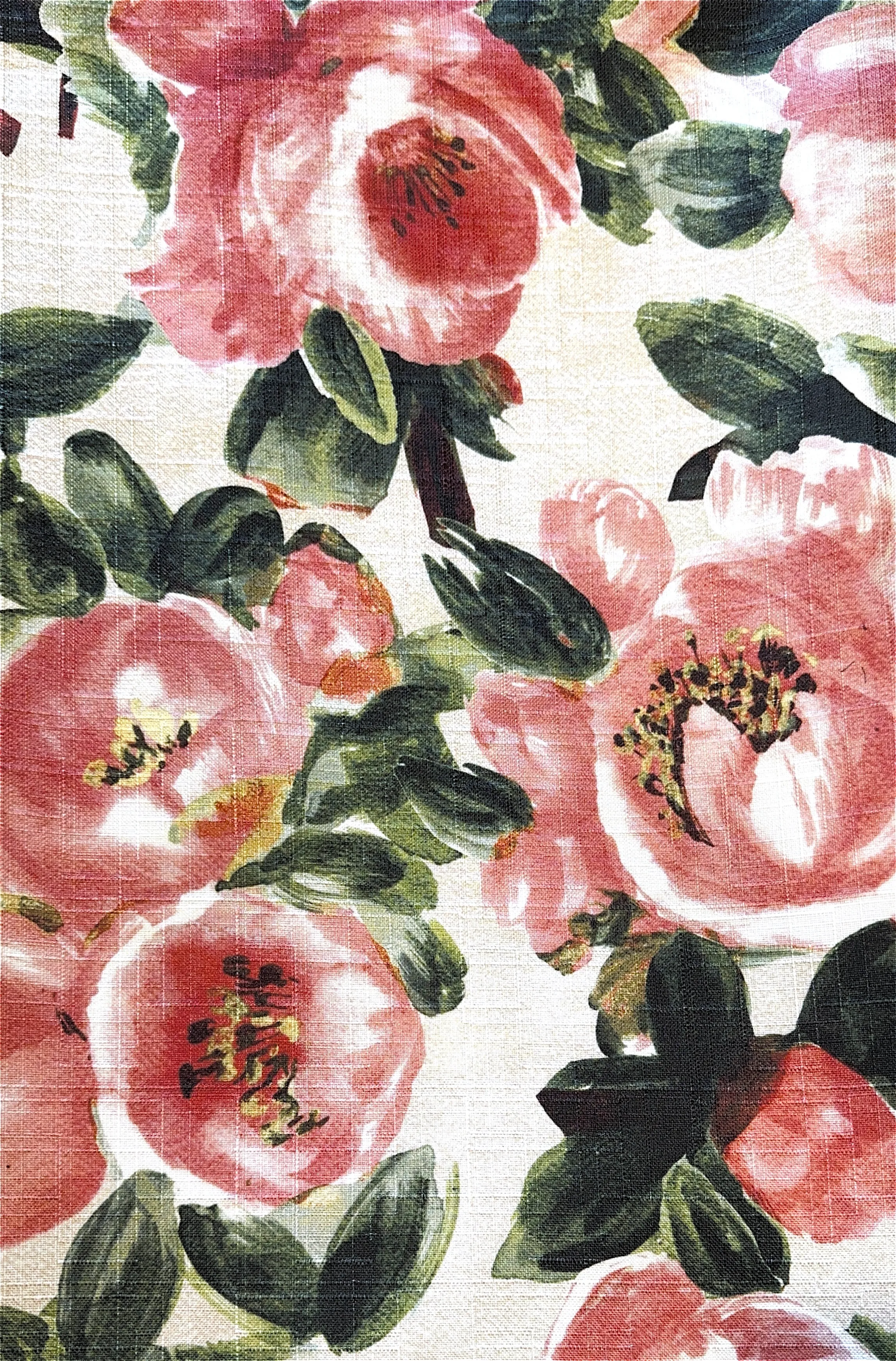 Peony Rose Floral Tablecloth