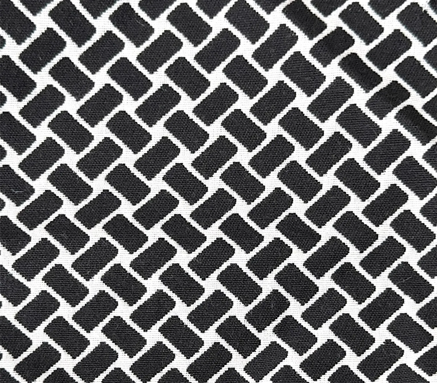 Black Weave Tablecloth