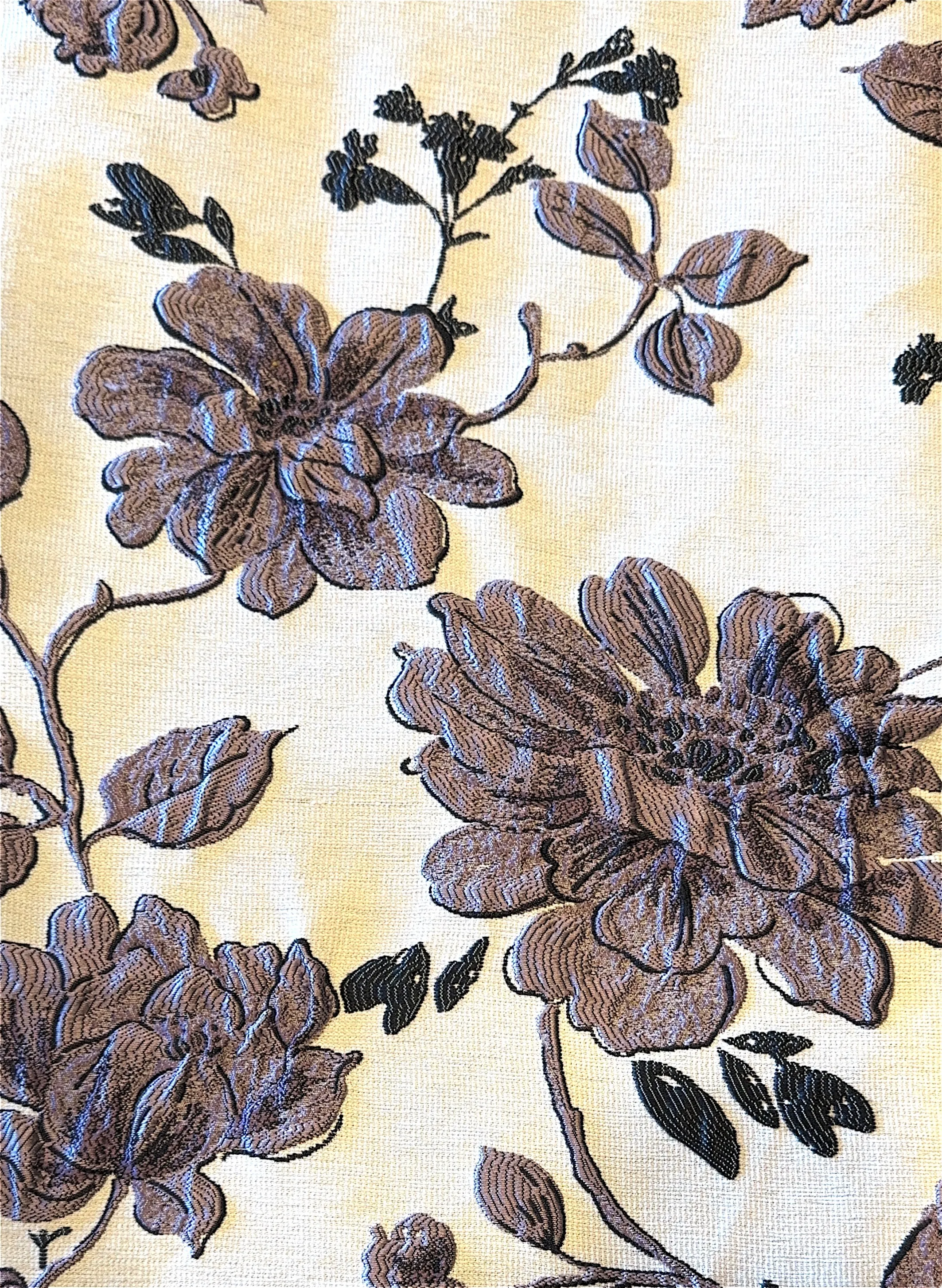Purple Floral Tablecloth