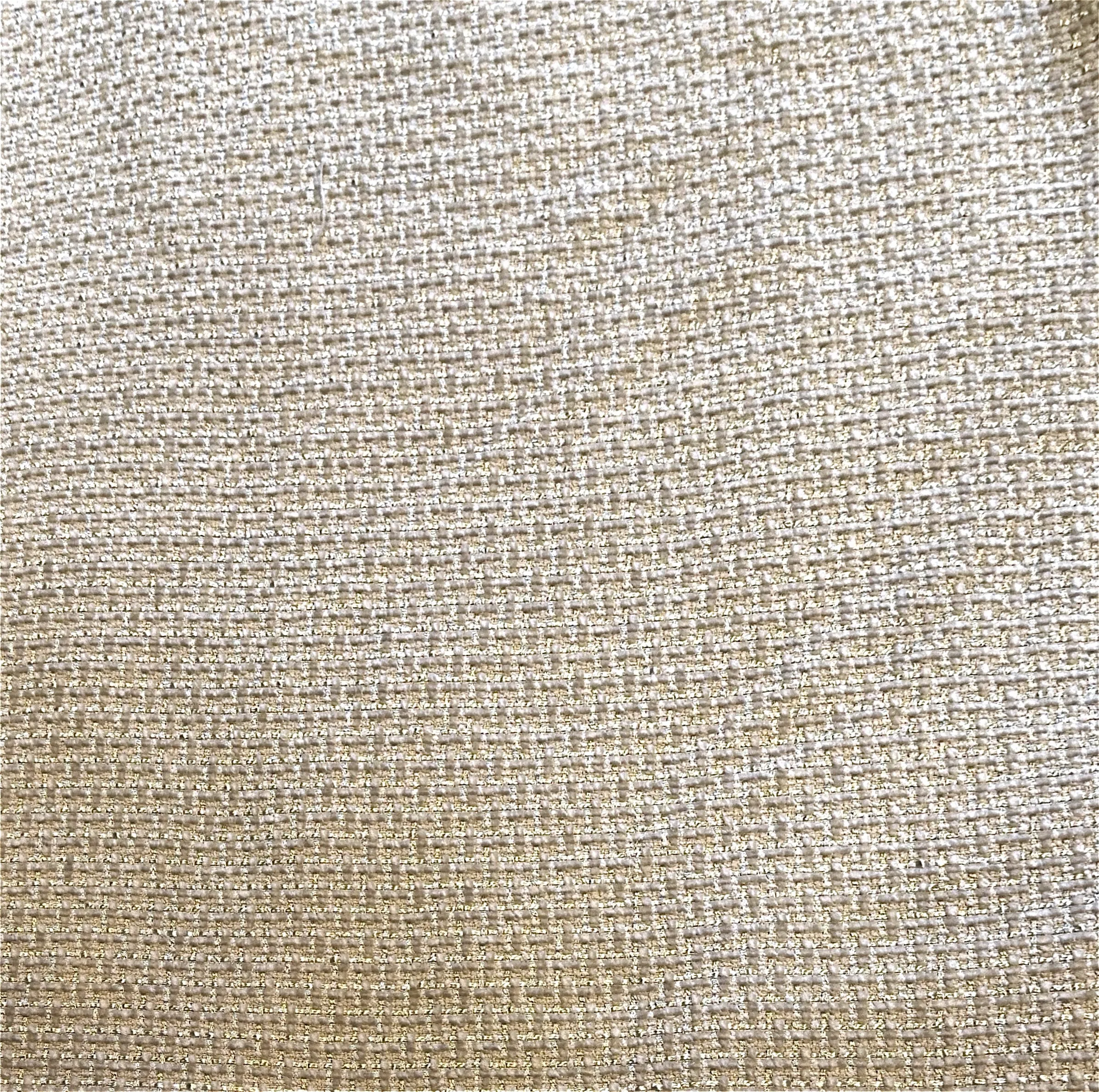 Silver Chenille Boucle Tablecloth