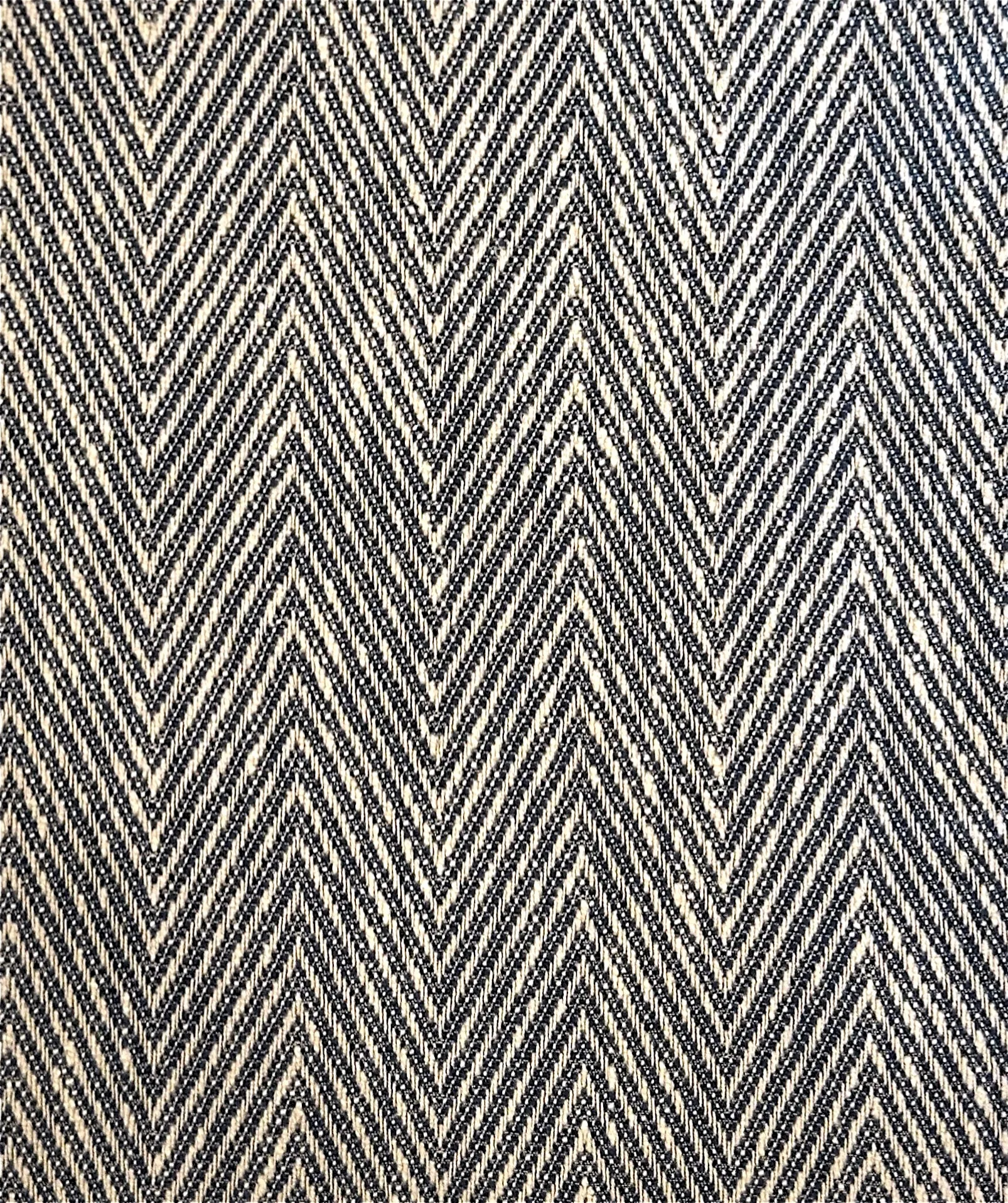 Navy Chevron Tablecloth 