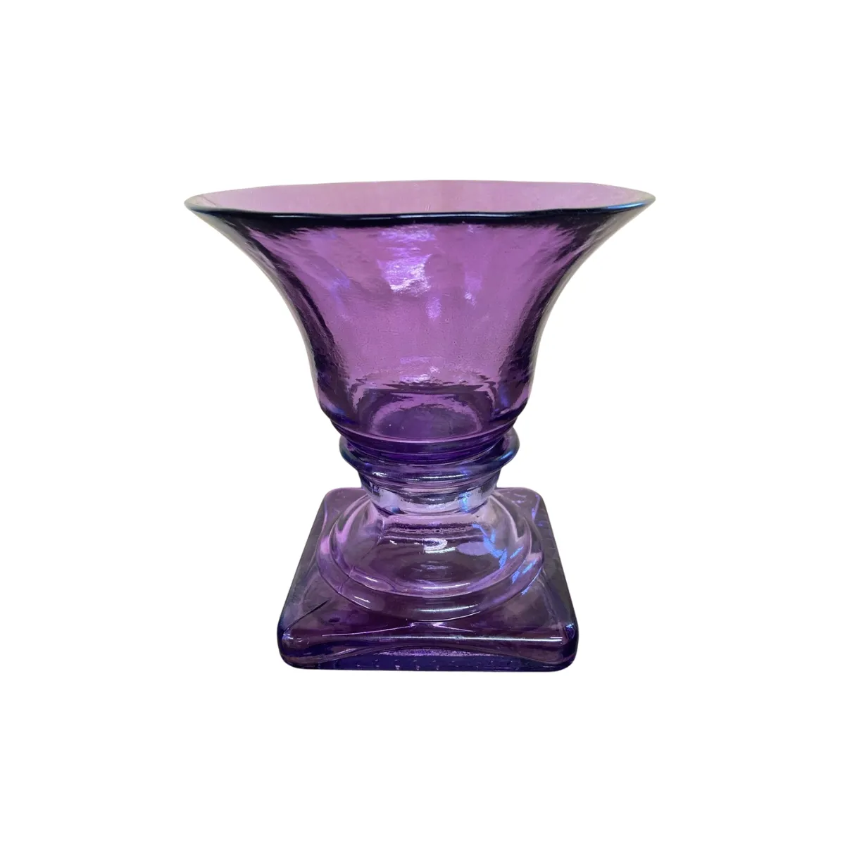 Amethyst Pedestal Vase