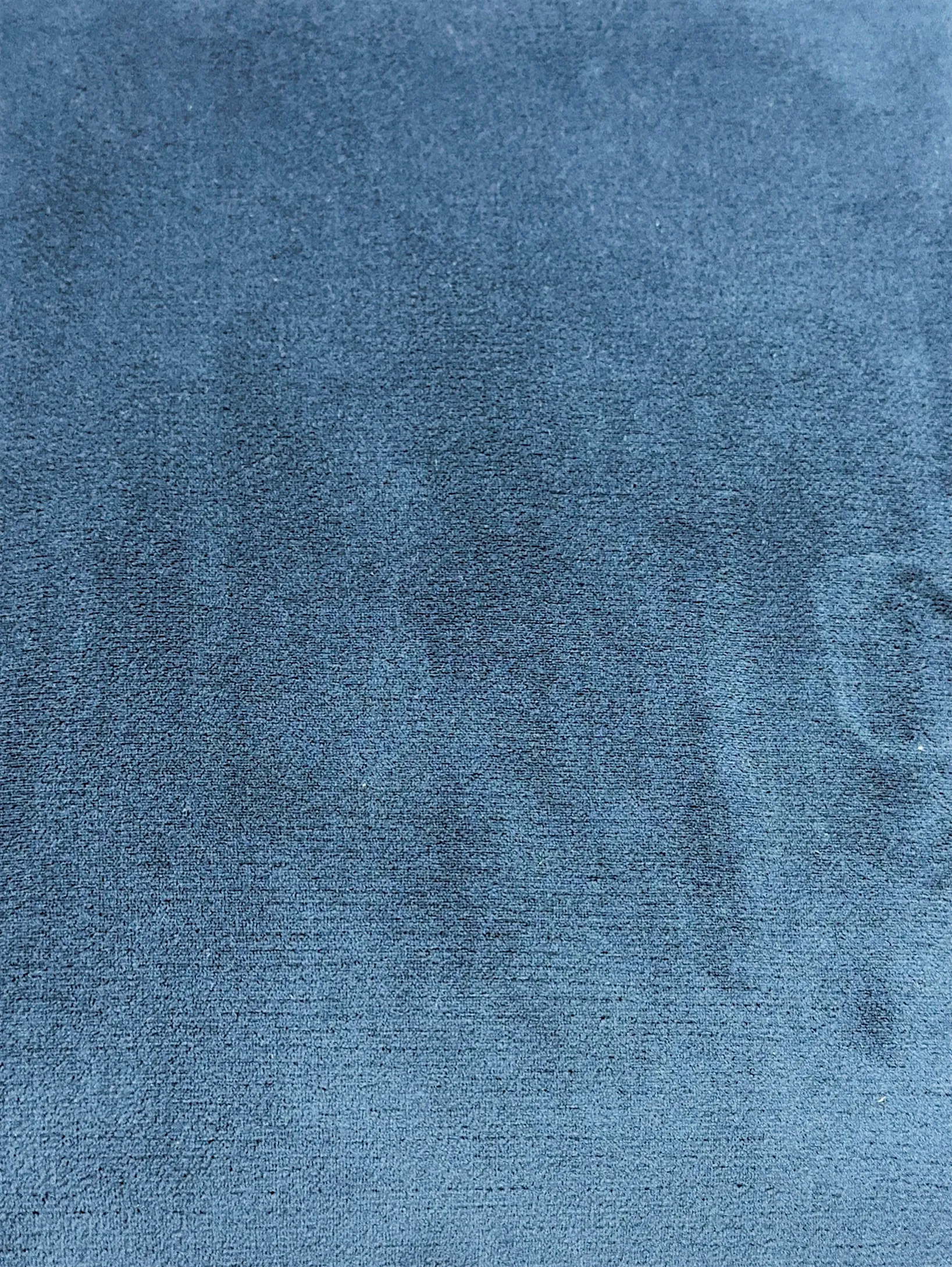 Teal Navy Suede Tablecloth