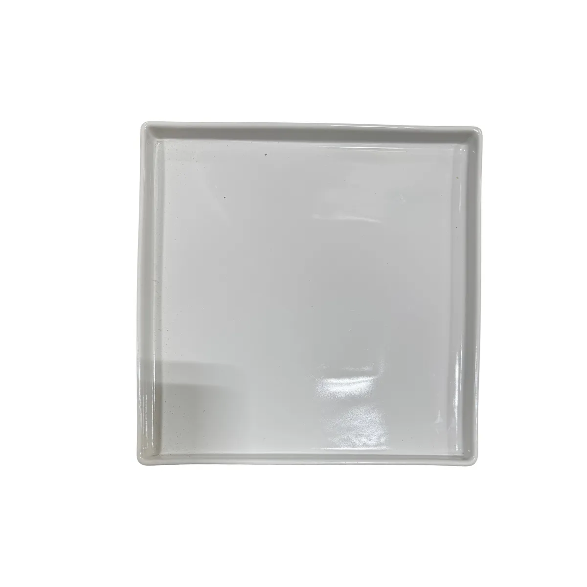 White Square Tray