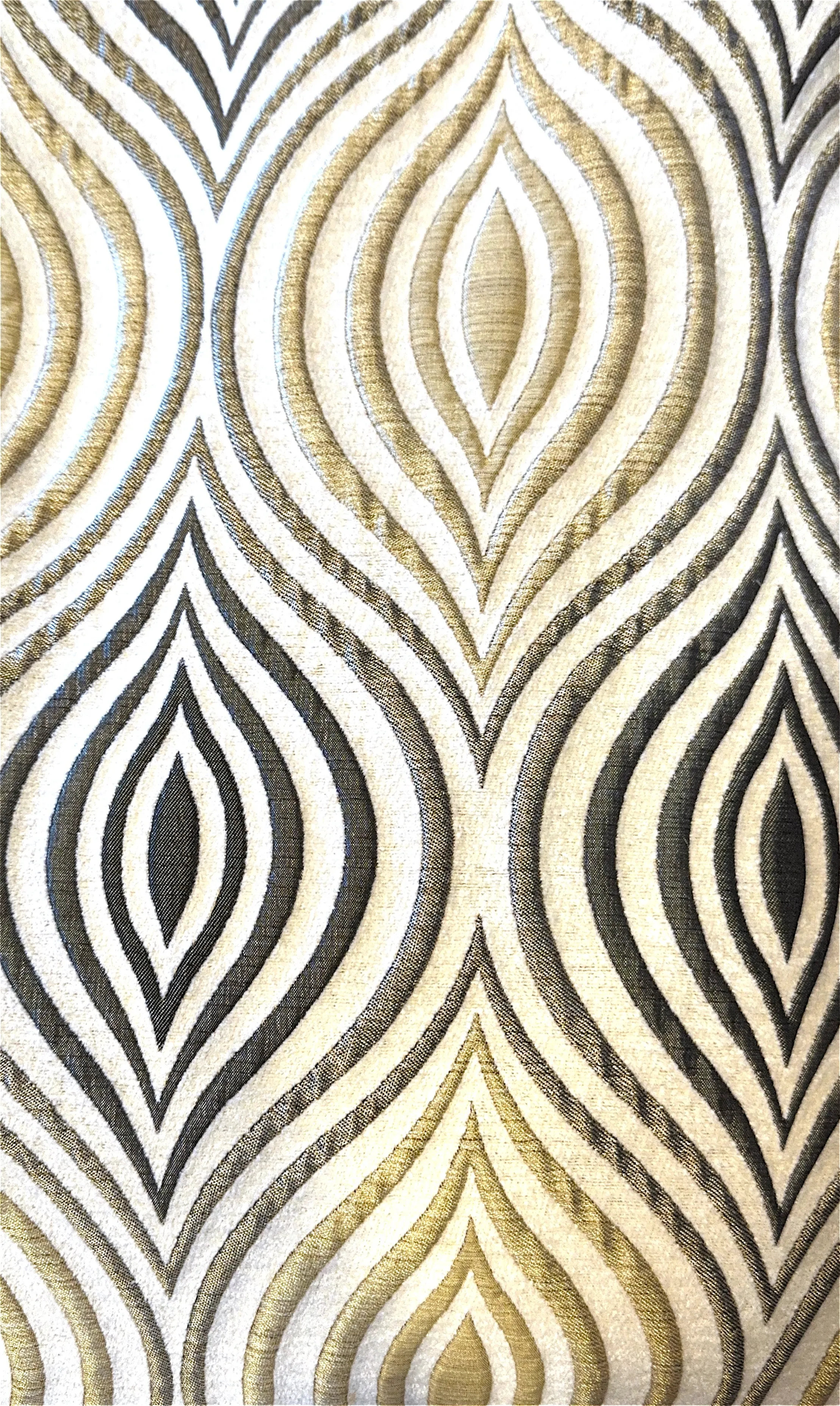 Gold Wave Tablecloth 