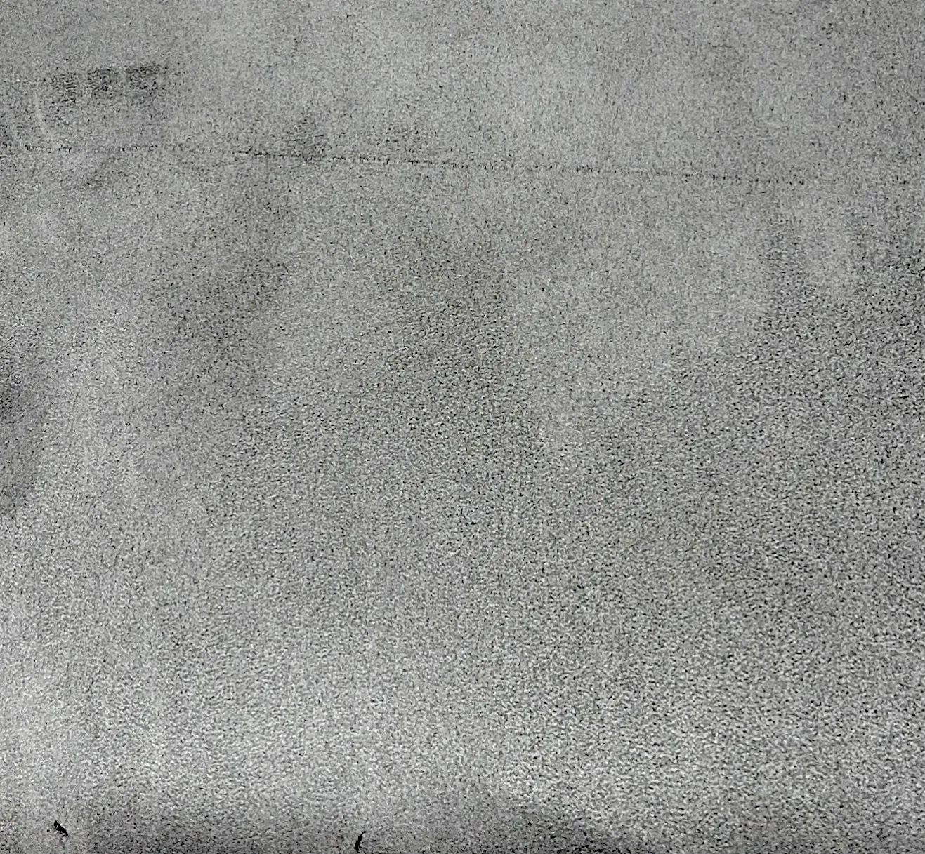 Grey Suede Tablecloth