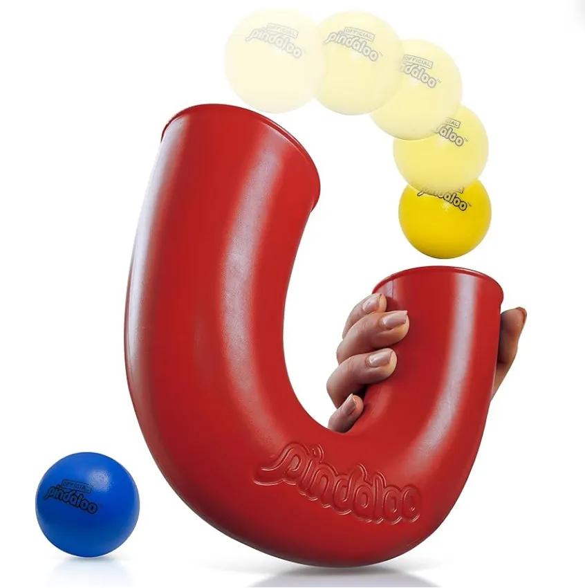 Pindaloo Skill Game with 2 balls- for Kids and adults Indoor & Outdoor Games, Ball Toys for, Teen, & Girls