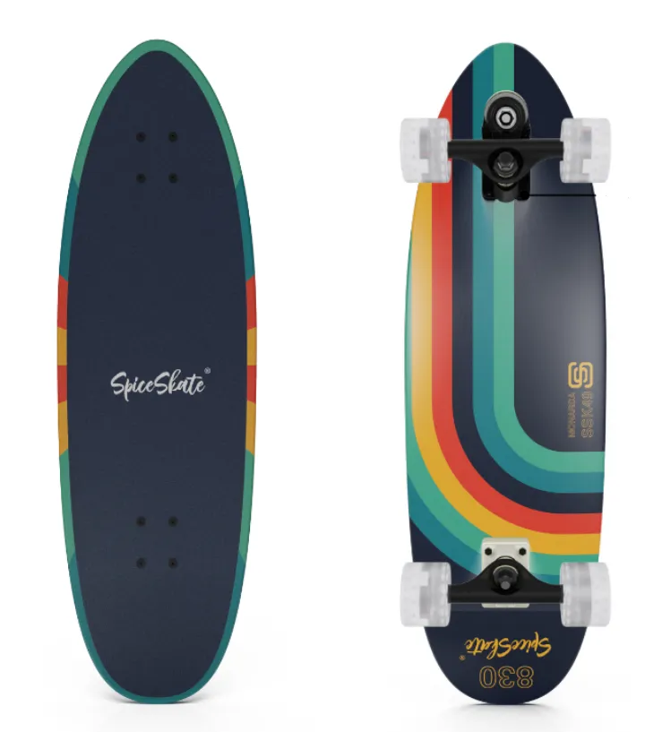 Surfskate Spiceskate Pro 830 Mondara Octo with session