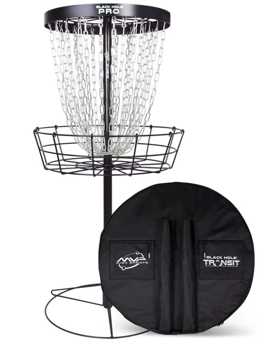Play our Course! W MVP Disc Sports Black Hole Pro 24-Chain goals
