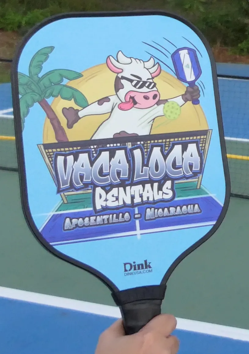 2 Signature Series Vaca Loca Pickleball Paddle. Up your exit velocity and spin rate!