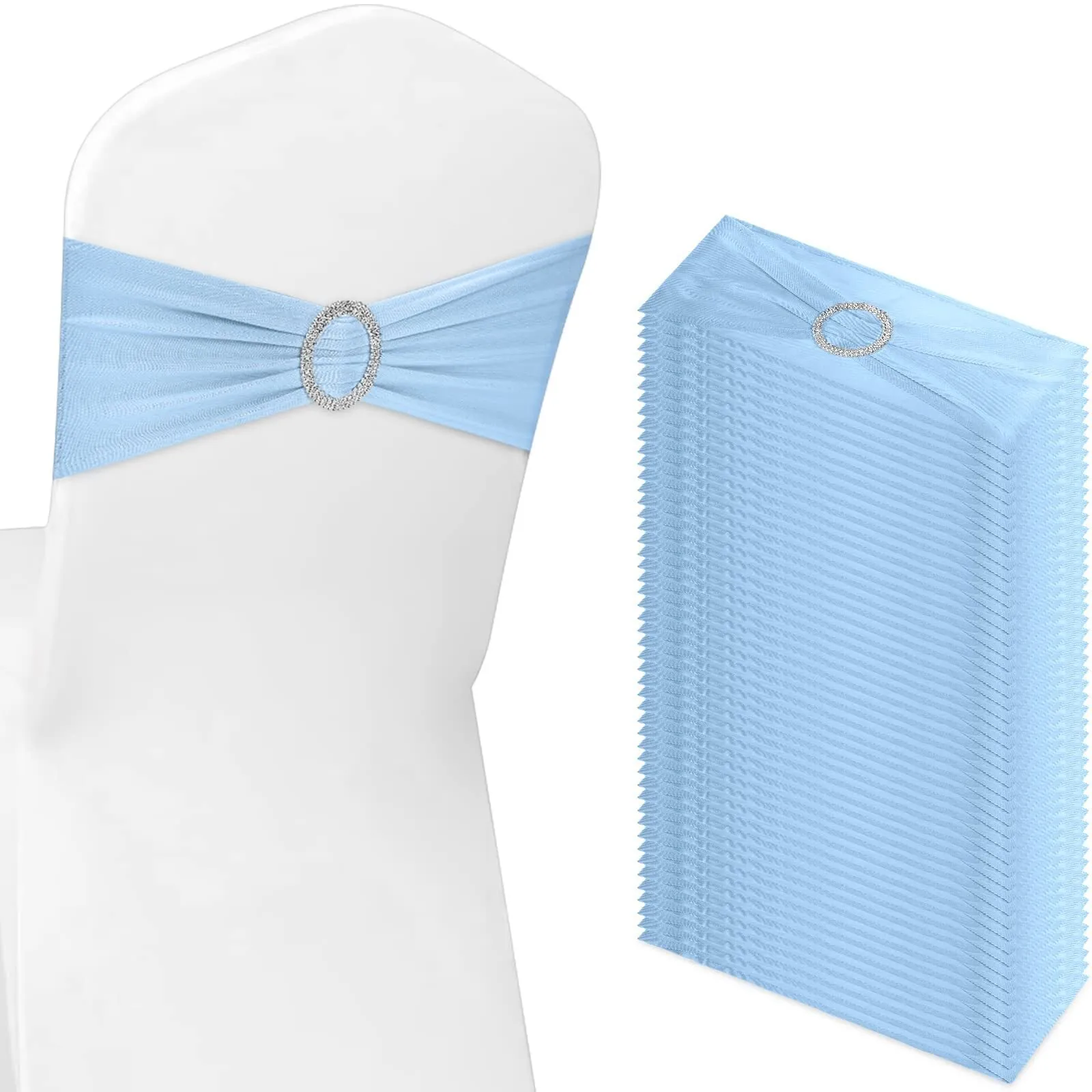 Chair Sash Light Blue