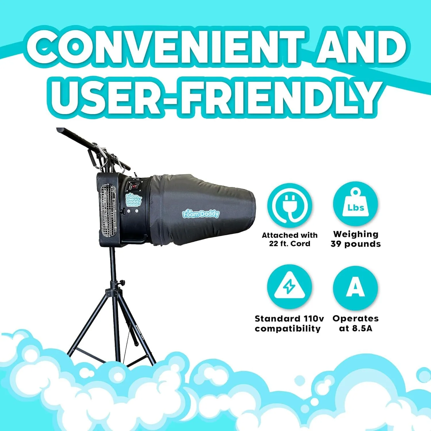 Extra Large Foam Machine Cannon