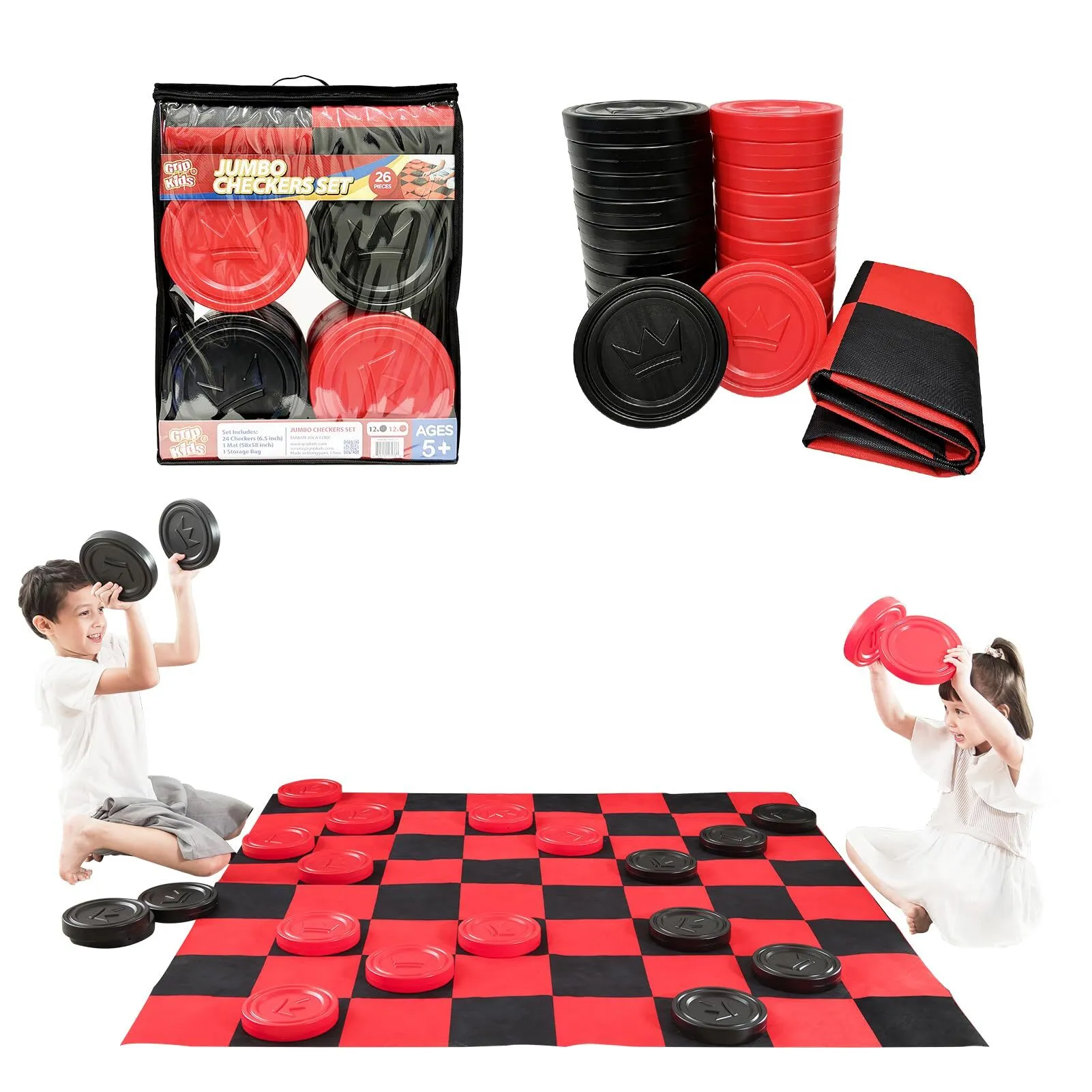 Giant Checkers Game