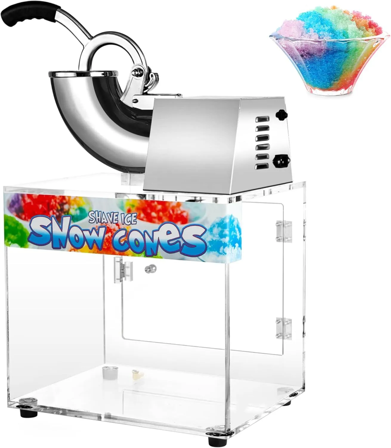 Snow cone machine