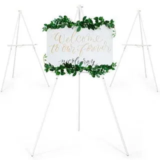 63" White Easel